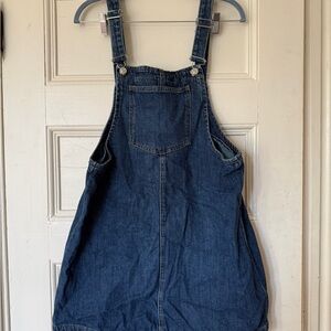 Mango Blue Denim Overalls
